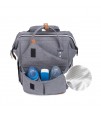 Alameda Diaper Backpack - Large - Grey